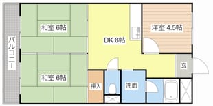 甲西中央ビルの物件間取画像